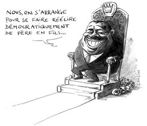 Publireportage dans Le Point sur la dictature togolaise