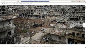 Human Rights Watch accuse les bombes baril syriennes d’avoir causé les destructions perpétrées par les Américains (Moon of Alabama)