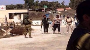 La photo censée avoir déclenché les menaces des autorités israéliennes contre le correspondant de Press TV en Syrie