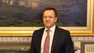 L'ambassadeur russe, Mikhail Vanin, au Danemark