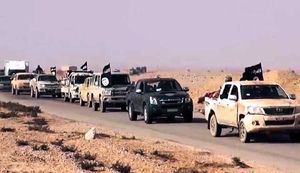 L'Etat islamique a envoyé 1500 combattants de Mossoul dans la province d'Anbar grâce à des convois militaires qui n'ont pas été visés par la coalition internationale (Shafaq News)
