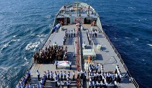 Les navires de guerre iraniens arrivent dans le Golfe d'Aden