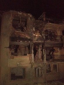 Le repaire du groupe armé à Kumanovo, après l’assaut.