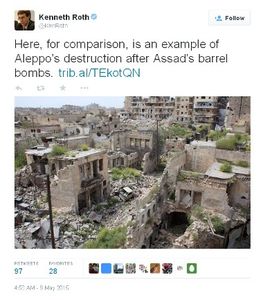 Syrie: Human Rights Watch poursuit ses accusations à l’aide de fausses photos (Moon of Alabama)