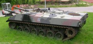 Char franco-allemand Leopard 3 en construction