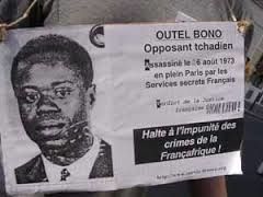 Tchad Débat au sujet de l'assassinat à Paris de Outel Bono