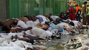 Bousculade mortelle de la Mecque : près de 2000 morts selon l'Iran. La tension monte entre l'Iran et l'Arabie saoudite.