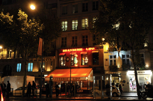 La brasserie Lipp, dans le VIe arrondissement de Paris, BENAROCH/SIPA