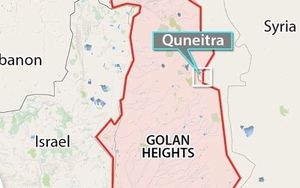 Des avions de combat russes bombardent les positions des miliciens de l'EI et d'Al-Nosra sur le plateau du Golan près de la frontière israélienne