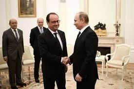Selon Fabius, Poutine aurait demandé à Hollande la carte des forces à ne pas bombarder en Syrie