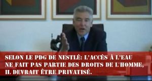 Nestlé: L'accès à l'eau ne fait pas partie des droits de l'Homme (National Society)