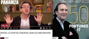 Jean-Luc Mélenchon, VRP pour Spicee, le site "anticonspi" du milliardaire Xavier Niel (Panamza)