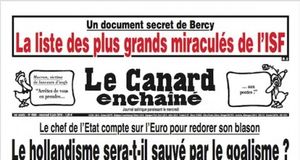 QUAND UNE CHAÎNE DE TÉLÉVISION ISRAÉLIENNE REND HOMMAGE AU CANARD ENCHAÎNÉ. (Panamza)