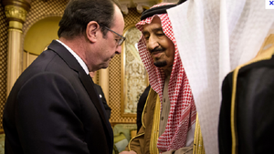 Hollande et des Saoudiens, pays ayant financé Daech
