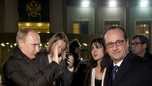 Camouflet de Poutine envers Hollande : « Vladimir Poutine est disposé à venir à Paris lorsque le Président Hollande se sentira à l’aise» (Vidéos)
