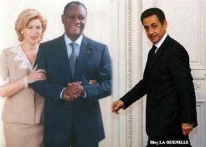 Côte d’Ivoire « Sarkozy fait la fête à Assinie avec les Ouattara » (Notre Voie)