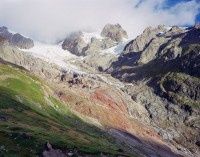 Glacier de la Lée Blanche : qualité meilleure en cliquant dessus