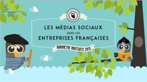 Infographie : les médias sociaux en entreprise en 2015