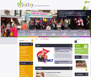 La mairie a mis en ligne son nouveau site.