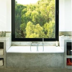 Salle de bain en béton