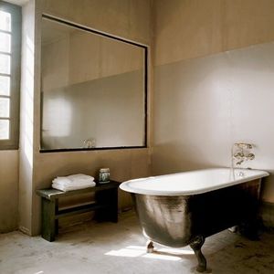 Salle de bain en béton