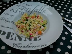 Salade de pâte idéale pour l'été