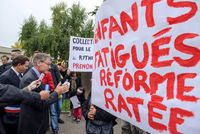 Rythmes scolaires: une subvention qui tombe à pic