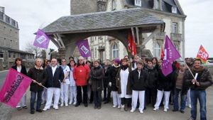 Roscoff. Débrayage des personnels de la clinique Kerlena