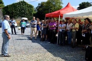 L'inauguration du Hangar du Trocoeur, recyclerie créée par AIMA à Came