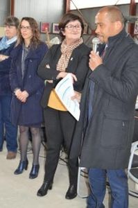 Inauguration de la recyclerie de mobilier professionnel : le Hangar PRO du Trocoeur, à Came