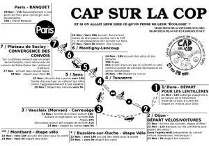 En route : marche sur la cop !
