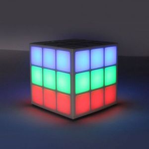 Test - Enceinte Rubiks Cube Danse LED 360 Lightshow Bluetooth