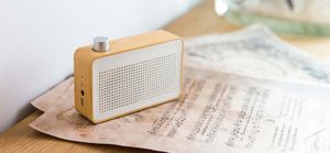 Test - Enceinte Emie Vintage En Bois Bluetooth avec Radio