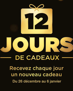 Les 12 jours cadeaux iTunes.