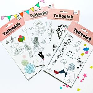 De jolis tatouages éphémères signés Akabé