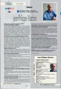Portrait de Jean-Philippe Machon - article VIDICI Mars 2014
