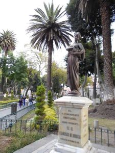 Au-delà des volcans la belle Puebla et ses jardins