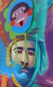 Les artistes poursuivent leur oeuvre éphémère au centre de Cuernavaca