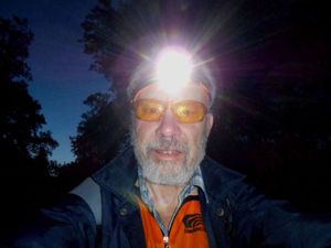 Selfie dans la nuit