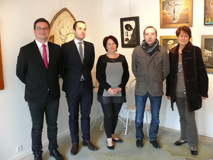 Visite des élus de la Communauté de Communes