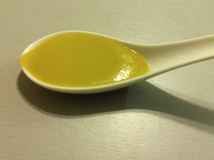Soupe gourmande de pois cassés
