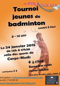 Tournoi jeunes loisirs - 24 janvier 2015