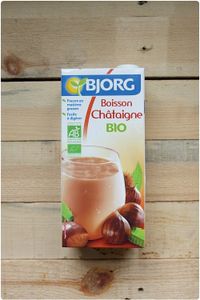 Riz au lait de chataigne et vanille