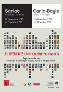 «Cent centimètres carrés IV» du 12 Décembre 2015 au 21 Février 2016