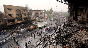 © AP Photo/ Hadi Mizban Attentats de Bagdad: le bilan s'alourdit à 290 morts Le plus important attentat de l'histoire de l'Etat islamique (Daech) a été soigneusement préparé, souligne la BBC.