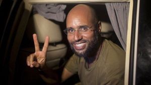 Saïf al-Islam, le fils de Mouammar Kadhafi.