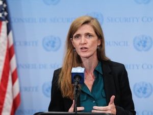 l’ambassadrice US au Conseil de sécurité, Samantha Power,