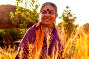 Dr. Vandana Shiva scientifique, écologiste et auteure.