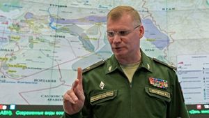 © Sputnik Source: Sputnik Le général Igor Konachenkov, porte-parole du ministère russe de la Défense AddThis Sharing Buttons