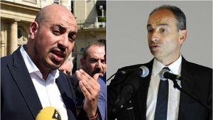 Jean-François Copé et Marwan Muhammad
